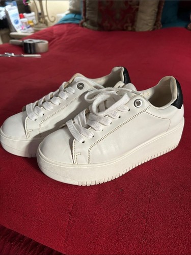 Sneakers stringate plateau