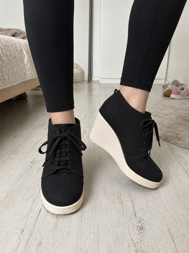 Sneakers donna grigio nero