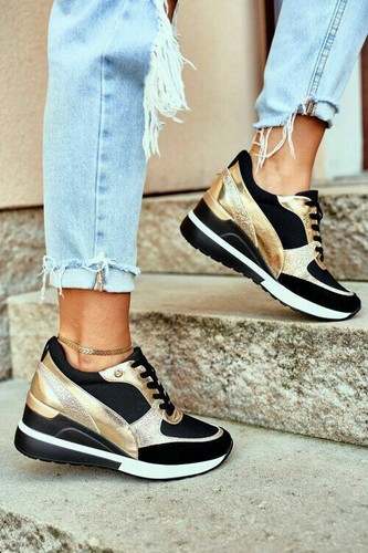 Zeppe donna sneakers - , stringate